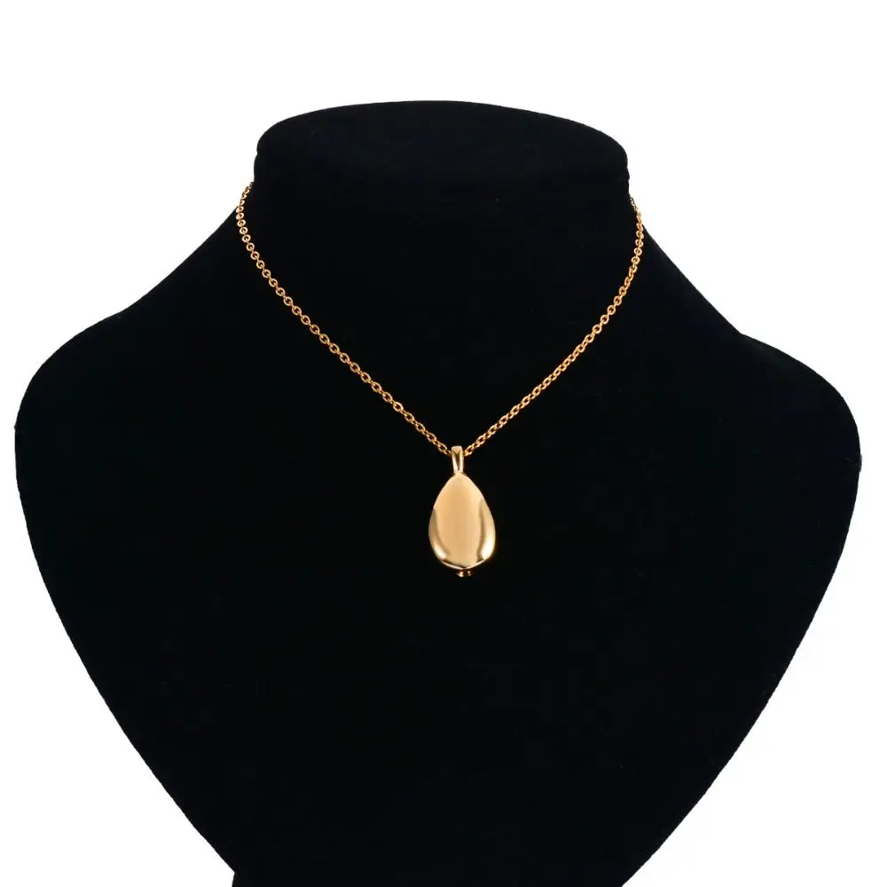 Stainless Steel Cremation Urn Pendant Classic Waterproof Memorial Pendant Elegant Keepsake Ashes Holder Necklace for Ashes