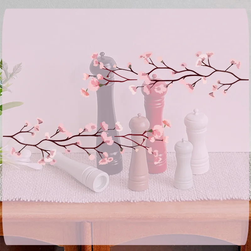 

Набор из 3 миниатюрных бутылочек для перца из сплава для кукольного домика, мебель для кукольного домика, подарок, миниатюрная модель сцены, аксессуары для кукол