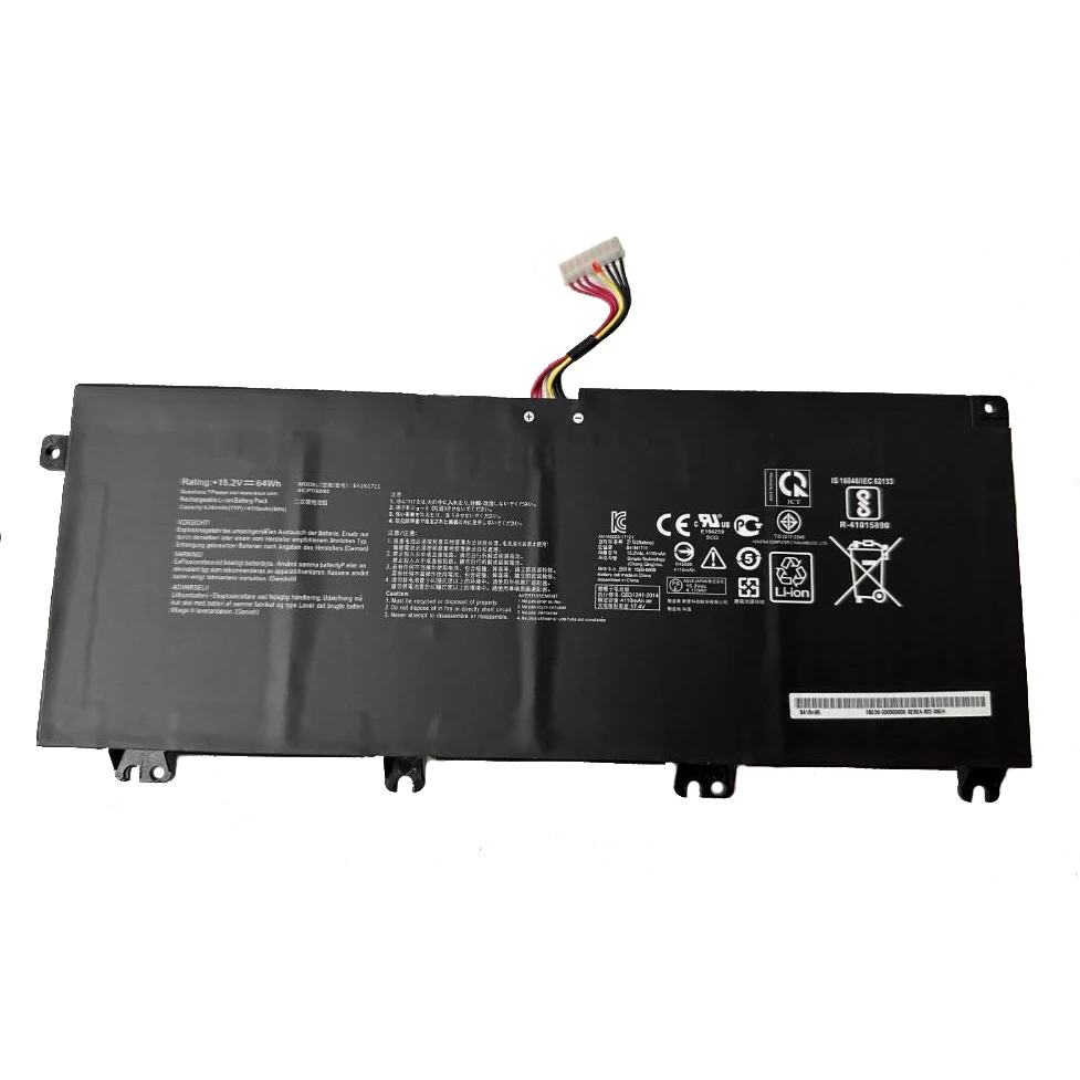 Imagem -02 - Bateria do Portátil B41n1711 15.2v 64wh 4240mah para Strix Zx63 Zx63vd Zx73vm Gl703 Fx705d Fx705 Gl503ge Gl703vm Gl703vd Gl703ge