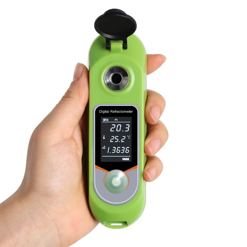Digital Brix Meter Refractometer for Measuring Sugar Content Fruit Juices N-ew Beverages Sprite Beverage Sugar Tester Instrument