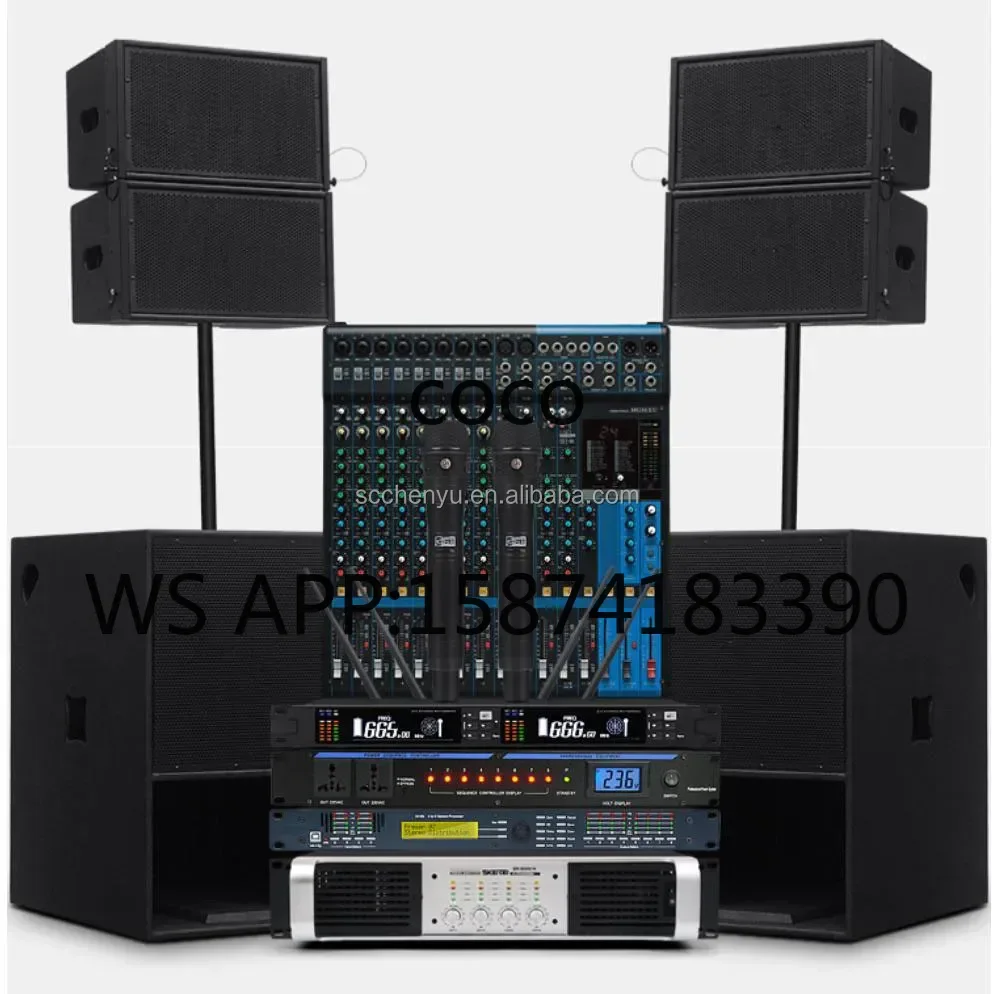 Hot Selling Professional Stage Digital Audio Processor Reverberation Equalizer