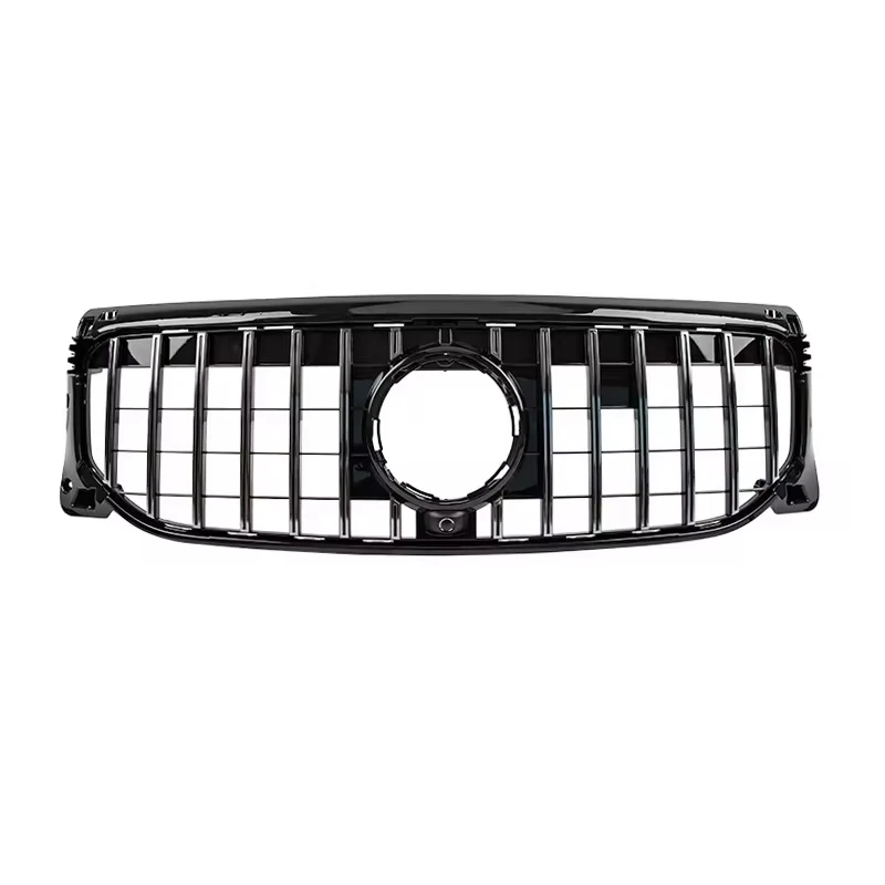 Wholesale durable AMG GT Style Silver/Black Front Bumper Grille for Mercedes Benz GLB X247 2020-2024