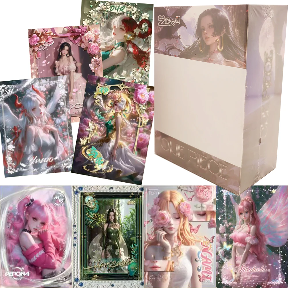 Youth Adventure Anime One Piece Surprise Collection Cards Enchanting Charm Popular Girl Party Feast Character Hobby Cards Gifts