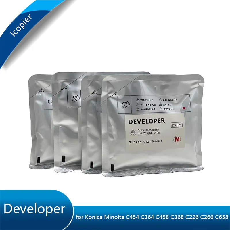 

Developer for Konica Minolta C454 C364 C458 C368 C226 C266 C658