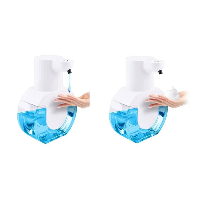 1 Set Soap Dispenser Automatic Sensing Soap Dispenser Smart 430ML Hand Washer Washing Wall Mounted Infrared Sensor -Gel Version