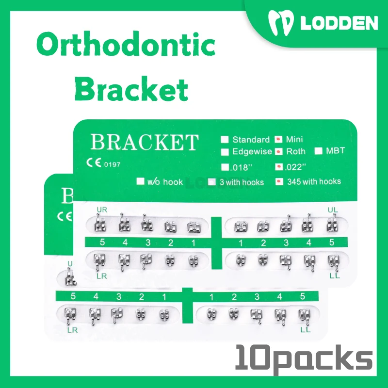

Dental Braces Orthodontic Brackets Metal Braces Dental Medical Supplies Dental Treatment Materials