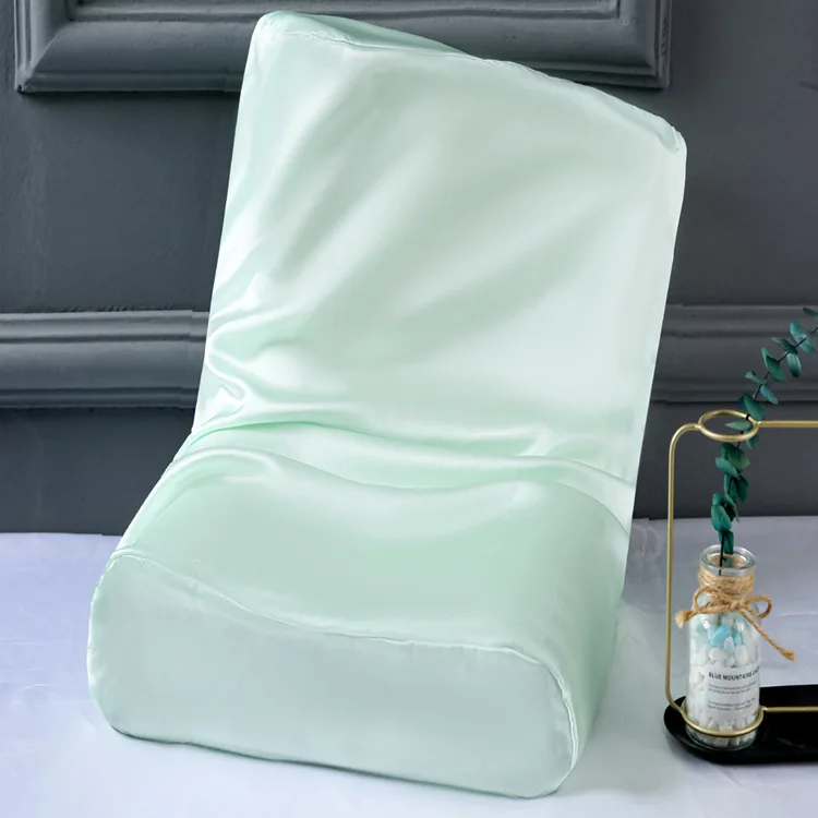 19 Mm 100% Silk Latex Pillow Case Summer Smooth Silk Latex Pillow Case Available in Various Styles 30x50cm/40x60cm