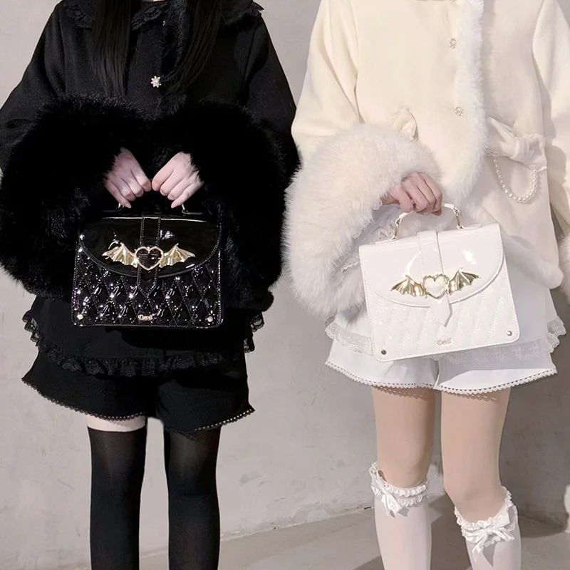 

Japanese Original Lolita Ling Bat Love Ltabag Women Two-dimensional Small Food Versatile Asian Spice Girl Shoulder Messenger Bag