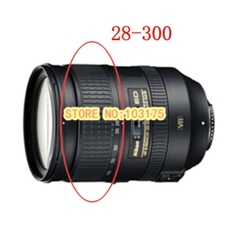 New Camera LENS Zoom Grip Rubber Ring For Nikon AF-S 28-300 mm 28-300mm f/3.5-5.6G ED Repair Part