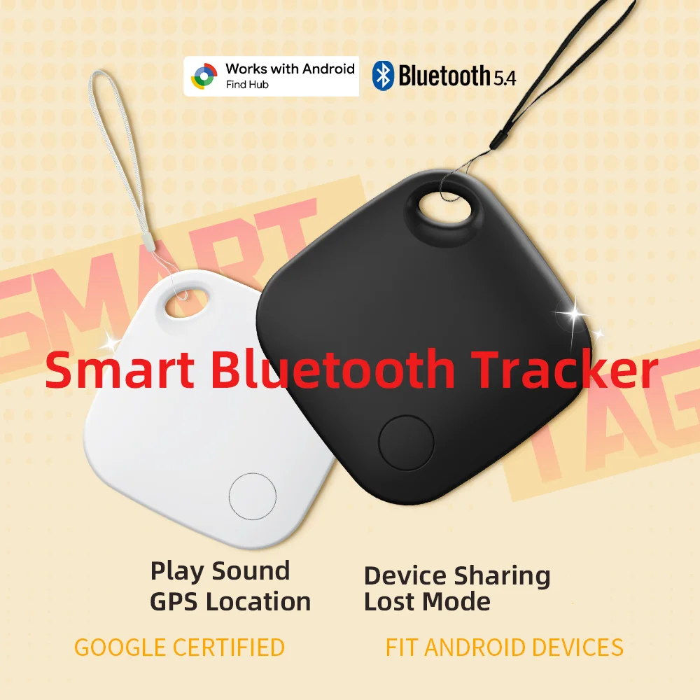 

2025 GPS BLE Tracker via Google's Find Hub Google Certified Tag for Android Finder Support Samsung Xiaomi Pixel ViVo Overseas