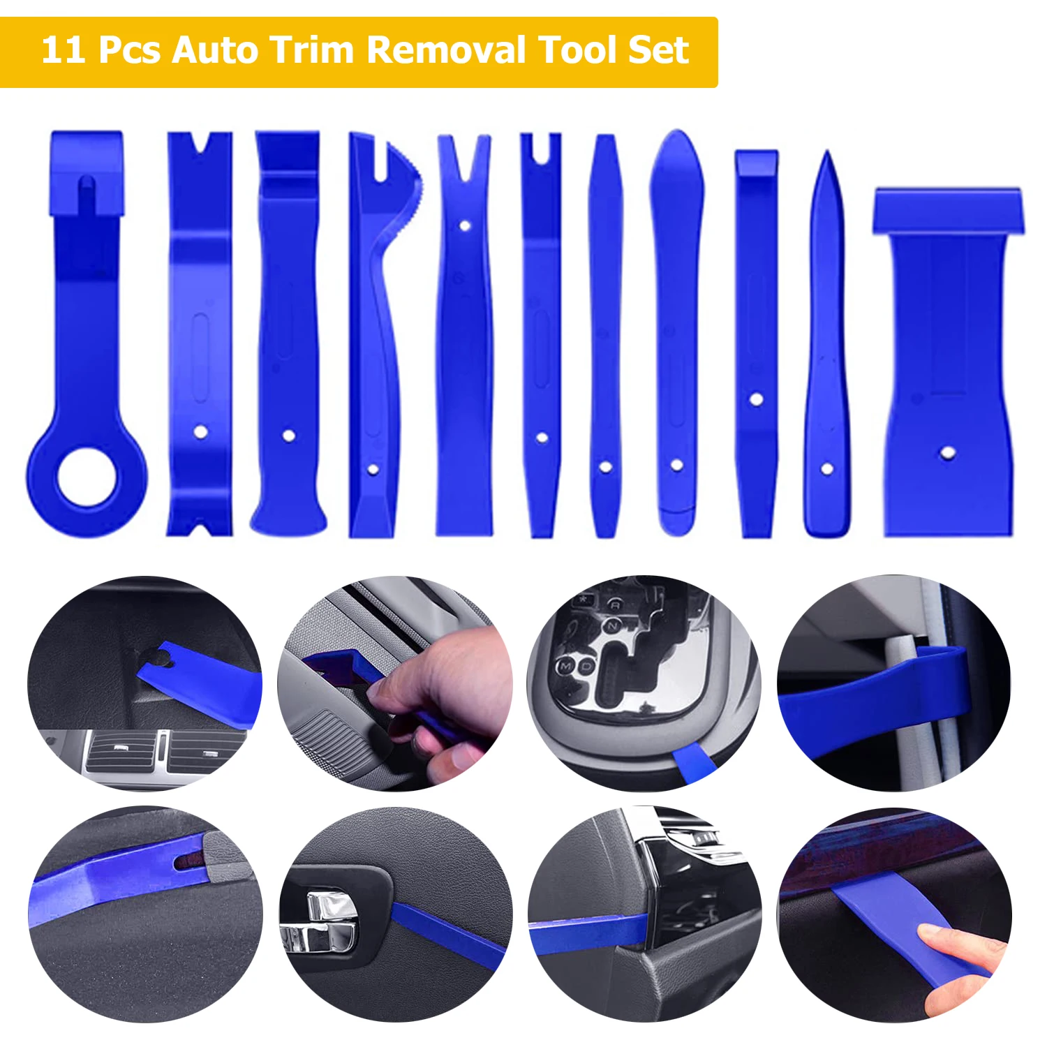 40/112Pcs Car Interior Disassembly Kit Car audio disassembly tools Car Clip Remover Diy Interior modification open light pliers