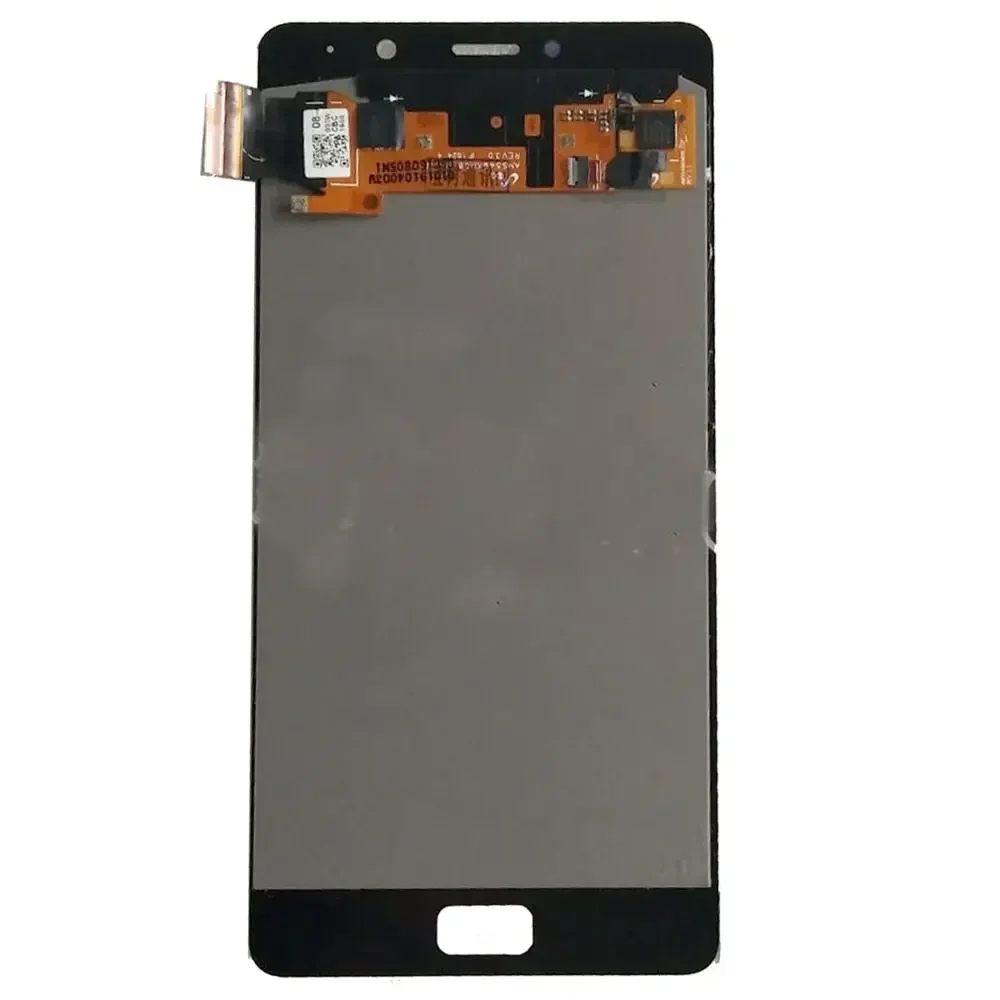 Shyueda Digitizer layar sentuh LCD, Digitizer layar sentuh tampilan LCD 100% Orig 5.5 "untuk Lenovo Vibe P2 P2c72 P2a42 dengan alat bingkai