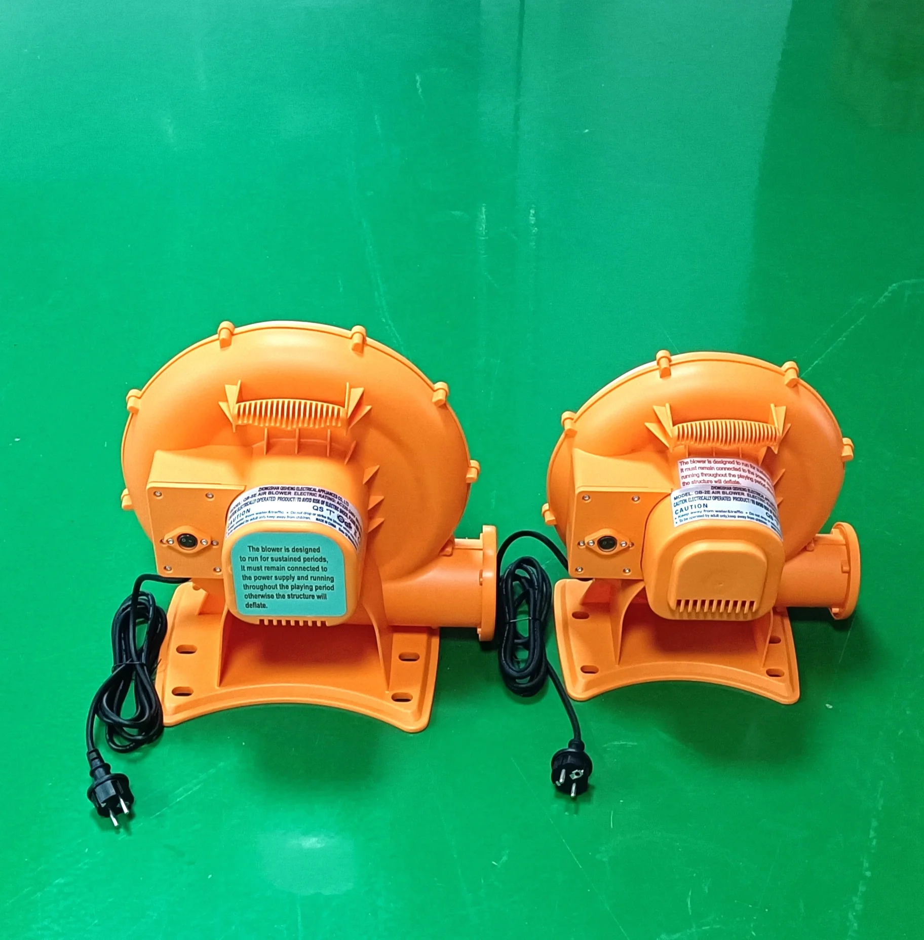 CE Certified Super Electric Air Blowers 300W to 750W for Advertising Display & Beauty Inflatable Inflators