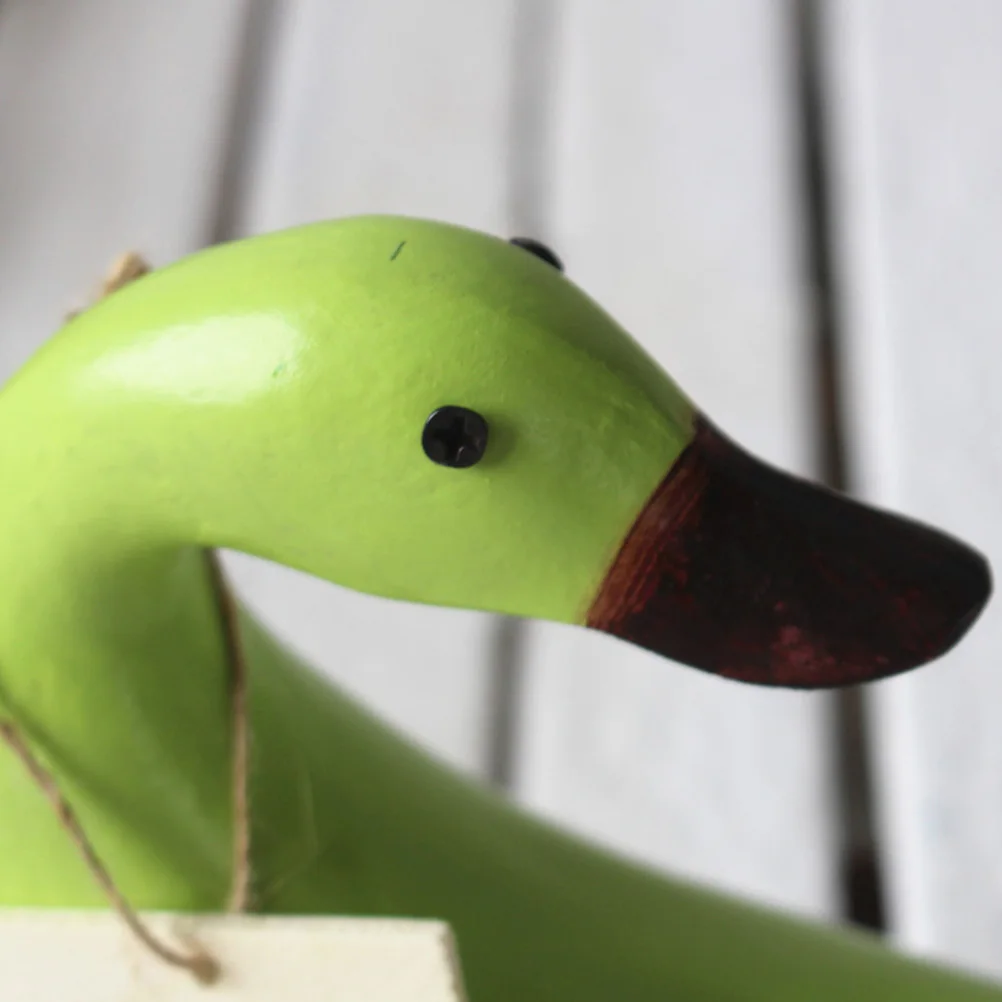

3 Wooden Retro Creative nament Home Decor Elegant Desk Wall Art Creative Gifts Duck nament Eco Friendly