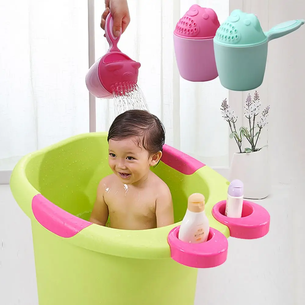 

PP Plastic Bear Bath Shower Products Kids Wash Hair Cup Swimming Head Watering Bottle Baby Shampoo Cup Shower Head Wash Cup