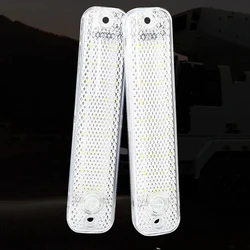 2pcs Car Reading Light LED Trunk Light Car Ceiling Indoor Interior Lamp Roof Lighting With Switch For Van Truck RV Camper Boat