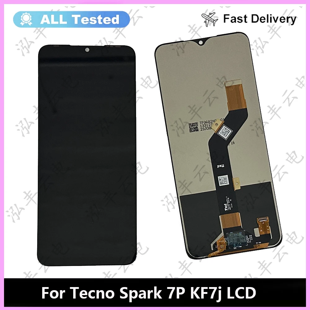 

Original For Tecno Spark 7P KF7j LCD Display Touch Screen Digitizer For Tecno Spark 7P KF7j LCD