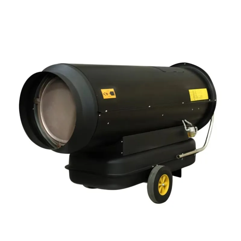 Portable Industrial  Heater with Complete Combustion, Equipped with Calibrated Air Pressure and Fuel Gauges