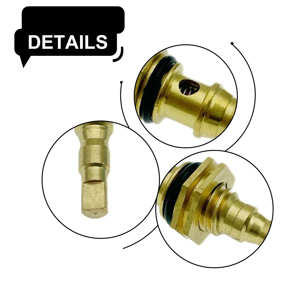 57.5MM Copper Screw For Bosch Water Heater WR10 WR11 High Temperature Resistant Fastener Replacement Part Easy Installation