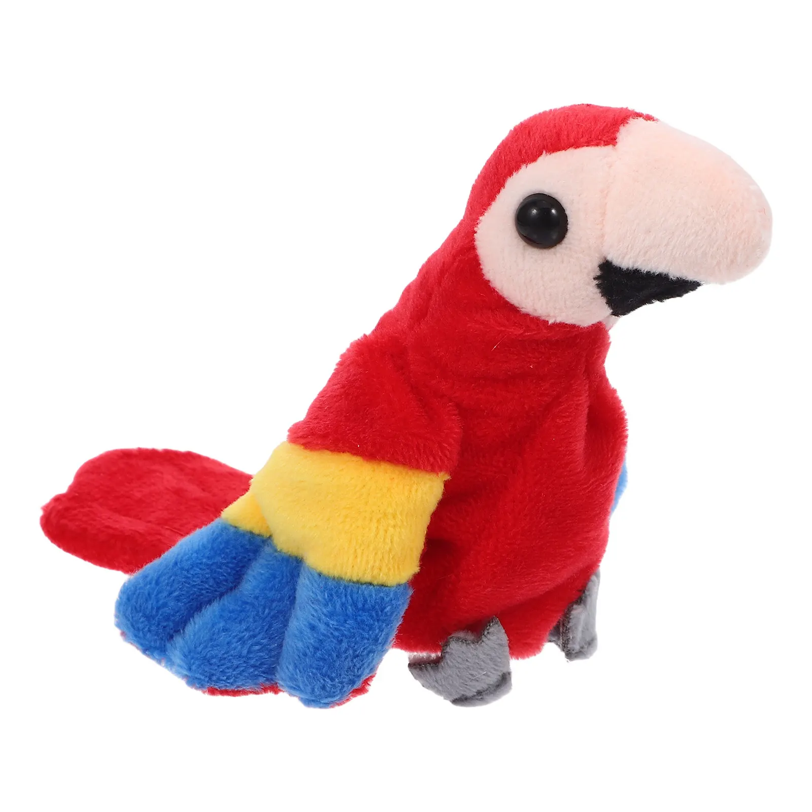 

Мини-кукла-попугай на палец, реалистичная птица-кукла для рук, интерактивный реквизит для рассказывания историй, креативная ролевая игра, образовательное представление