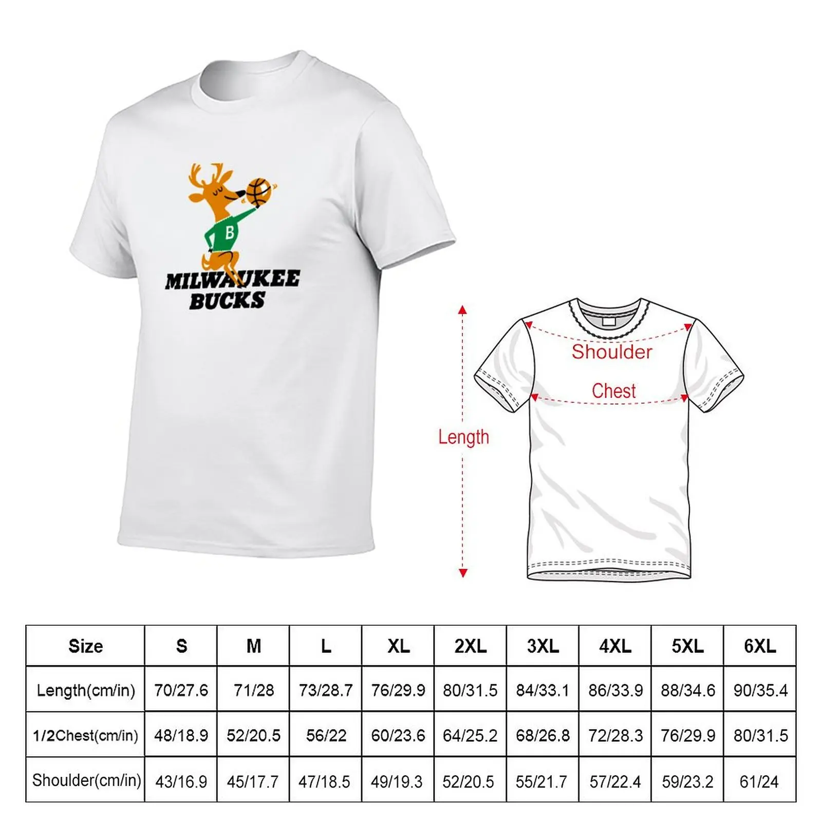 Copy of bucks icon basketball T-shirt animal prinfor boys Short sleeve tee summer clothes designer t shirt men