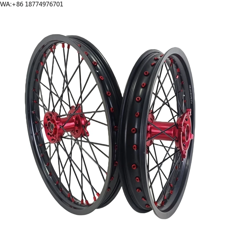 Hot Style Fit CR125/CR250R 2002-2024 18/19/21 Wheel Set Motorcycle Dirt Bike Off Road Bike Wheels