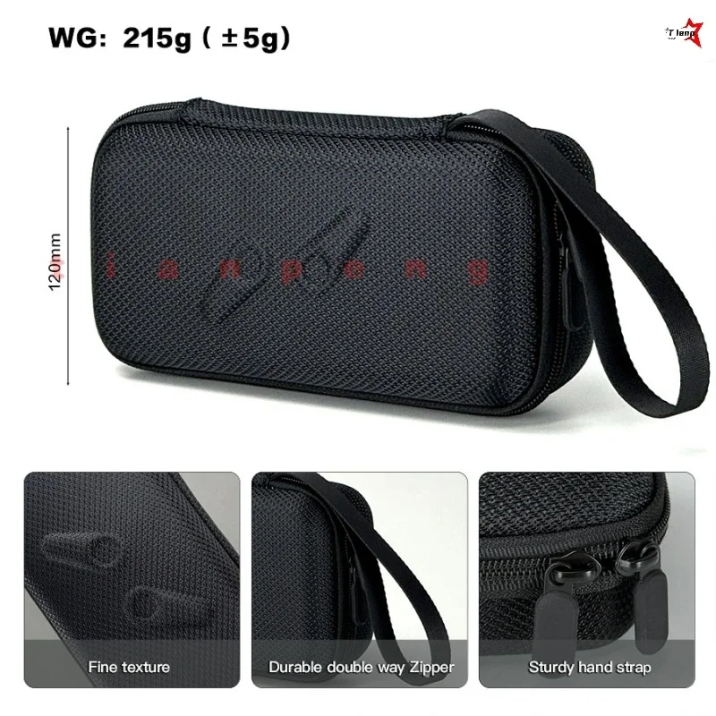 For Retroid Pocket G2 Hard EVA Storage Bag Shockproof Anti Drop Portable Outdoor Travel Handheld Game Console Protective Case