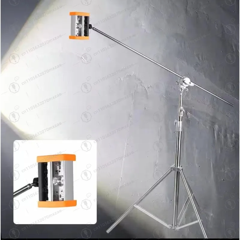 New LED wall grinding leveling light adjustable triangular bracket, lamp matching adjustable shrinkable bracket