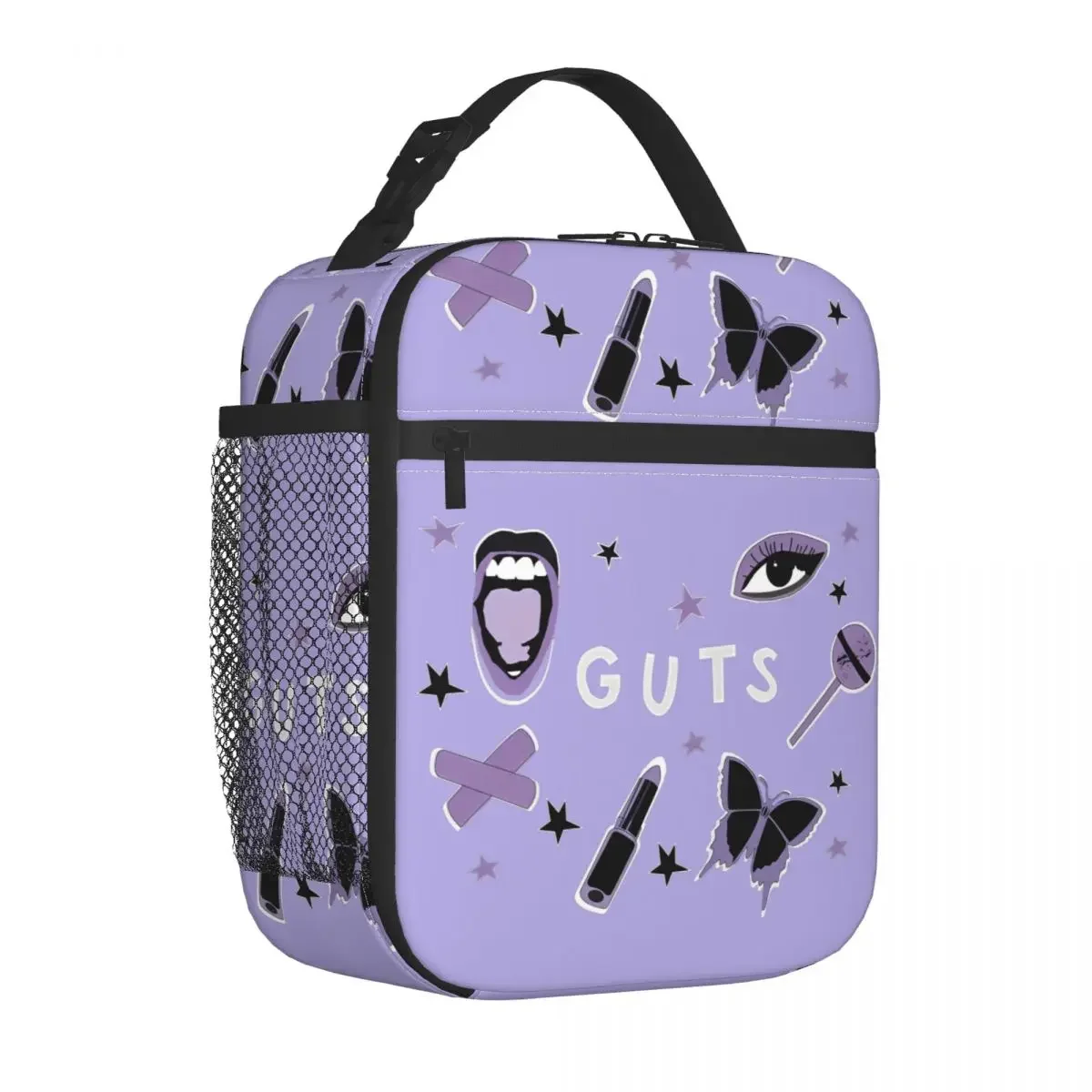 

Olivia Vampire Rodrigos Accessories GUTS Insulated Lunch Bags Cooler Bag Meal Container Leakproof Tote Lunch Box Food Handbags