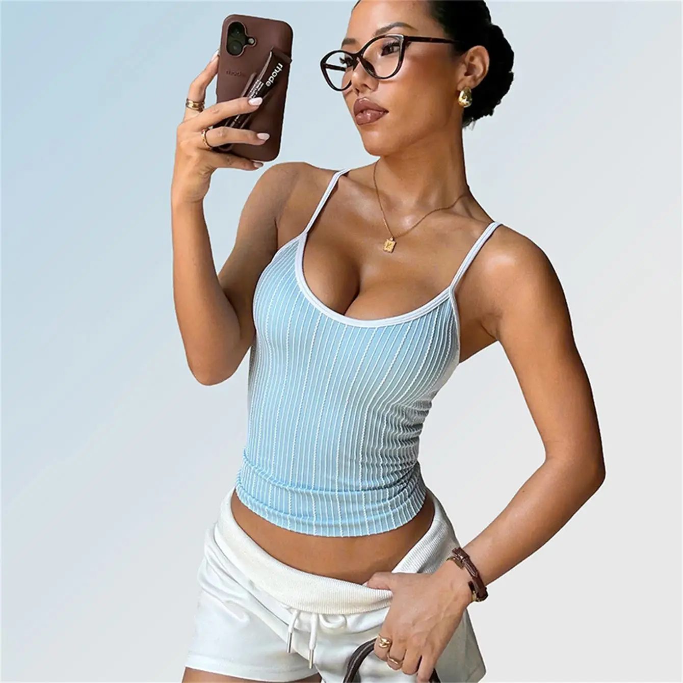 

Summer sports outdoor quick-drying underwear yoga halter top, women's fitness cycling and running top