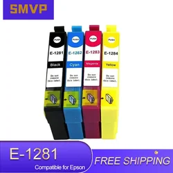 T1281 T1282 T1283 T1284 1281 1282 Compatible Ink Cartridge for Epson StylusS22 SX125 SX130 SX230 SX235W SX420 SX440W Printer