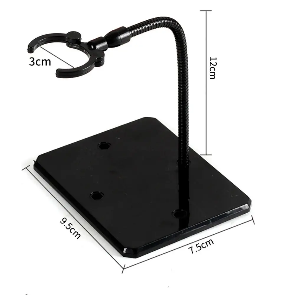 Plastic Action Figure Stand with Adjustable Arm Display