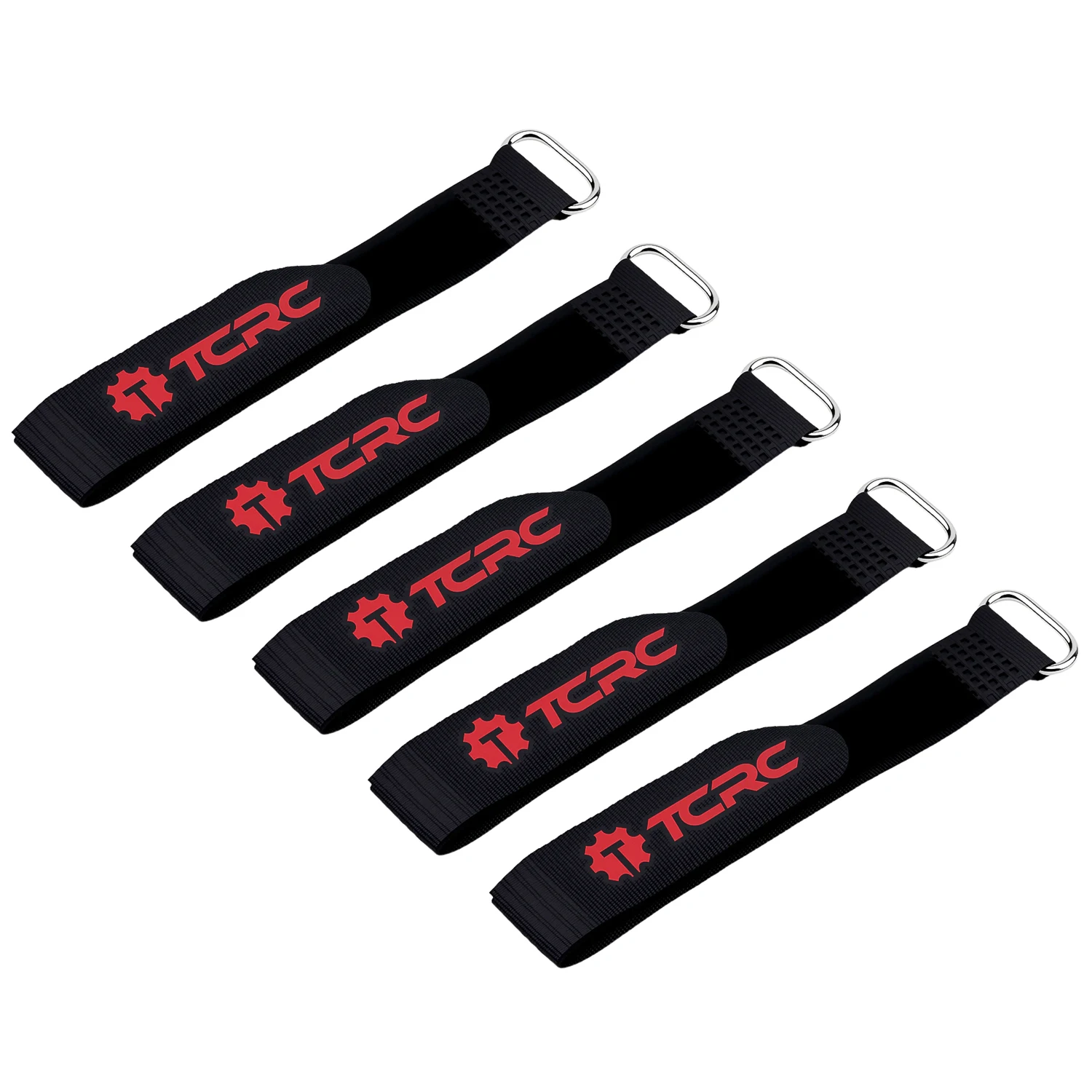 5PCS Nylon RC Battery Straps Reusable Cable Straps Adjustable Cinch Straps for RC Drones,FPV Racer,RC Helicopters,Planes,RC Cars