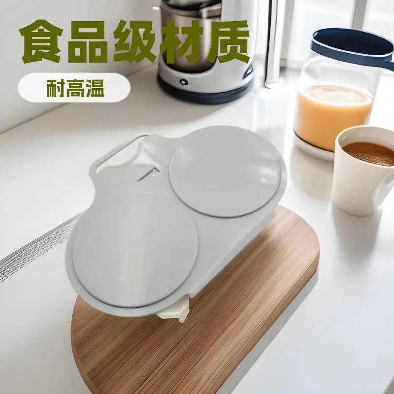 3Pcs Food Grades Microwave Cooking Eggs Steamer Convenient Kitchen Cooking Mold Egg Poacher Kitchen Gadgets Fried Egg Tool