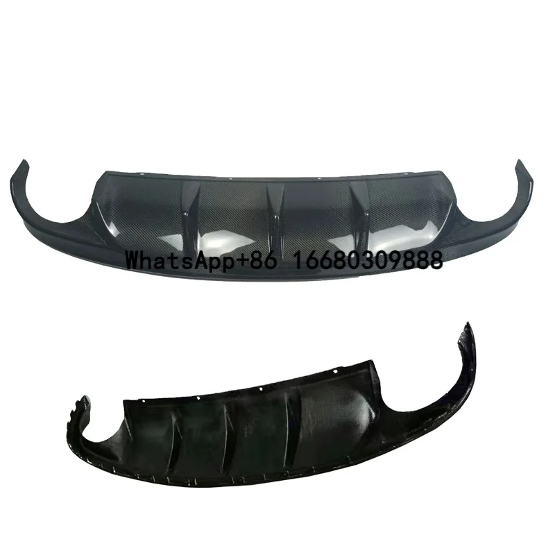 

Jaguar XF Sport 2012-2015 Rear Bumper Diffuser Lip Real Carbon Fiber Car Exhaust Bracket Spoiler Plate Exterior Accessories Body