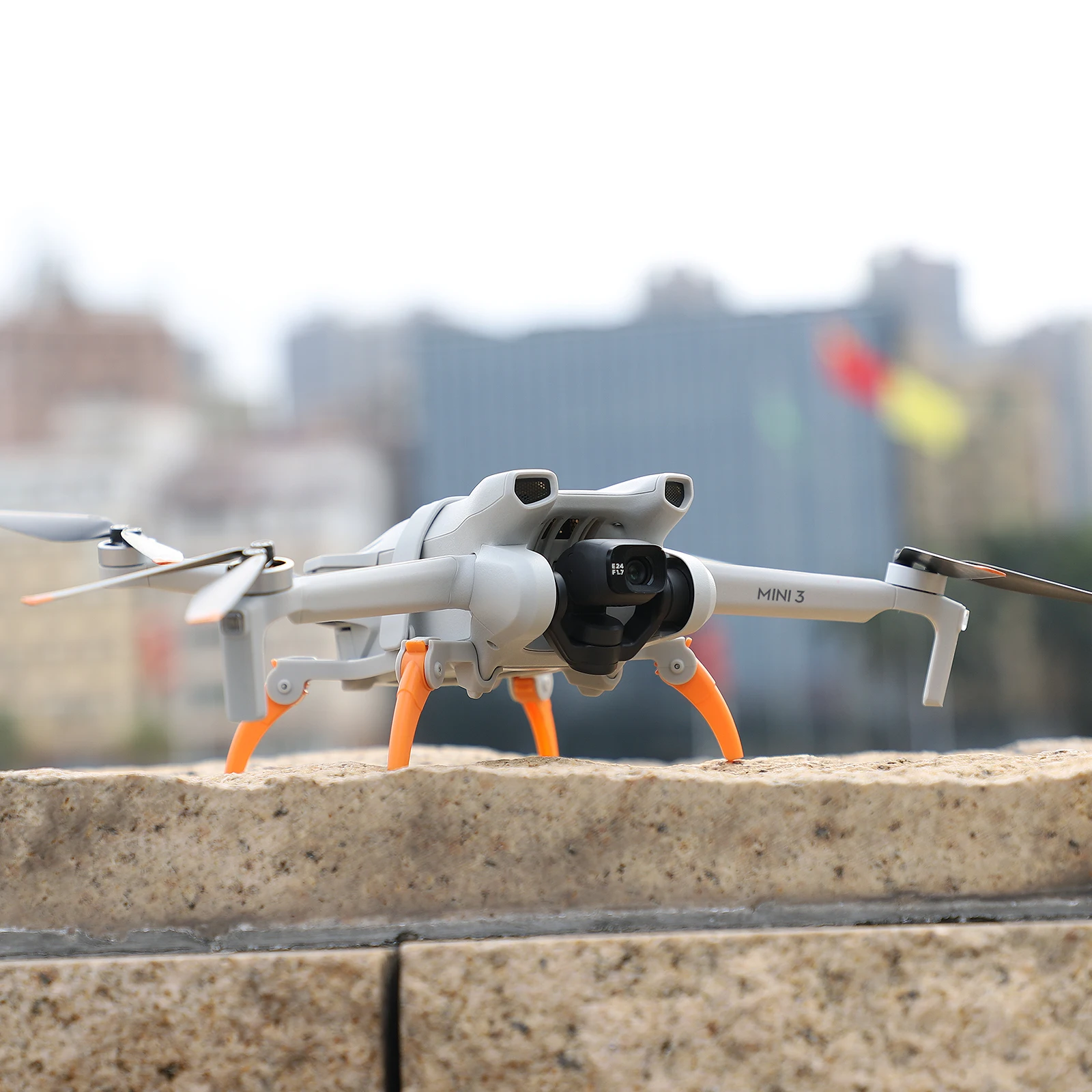 Sunnylifeプロペラホルダーdjiミニ3ドローン固定安定剤保護プロップdji mini 3プロ着陸ギアアクセサリー