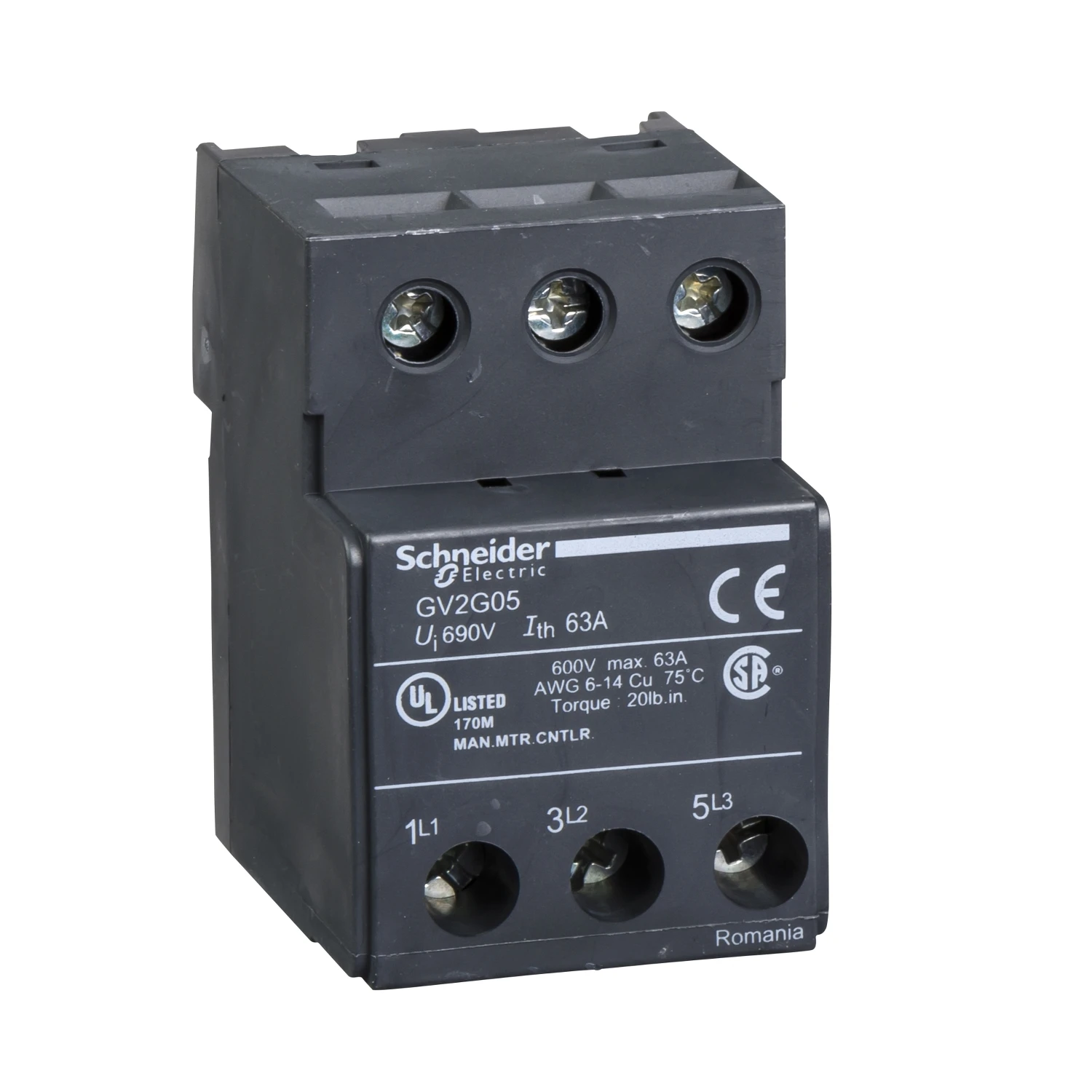 

GV2G05 GV2-G05 terminal block - 3P
