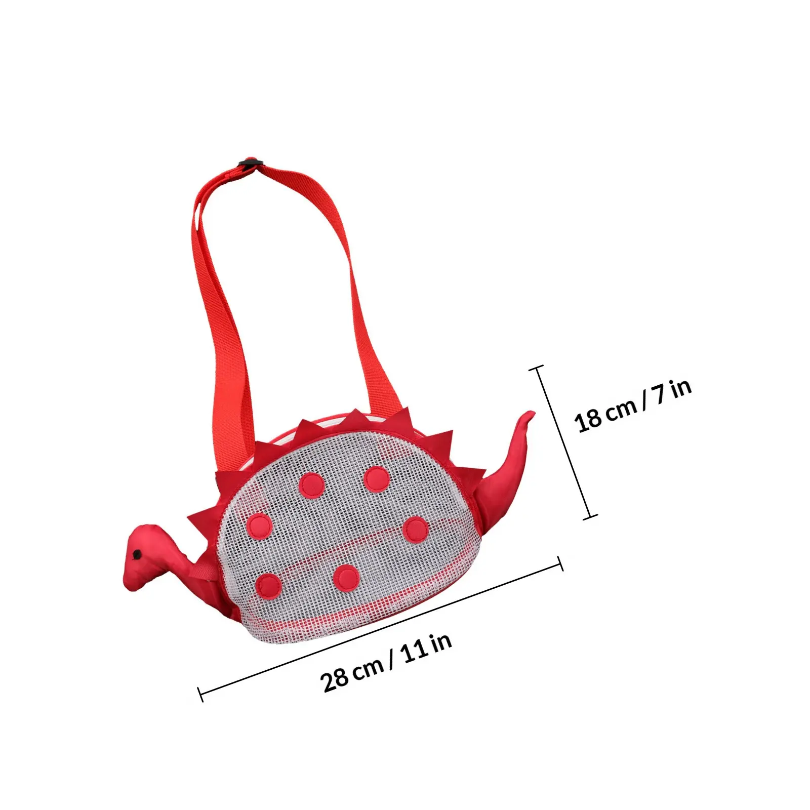 2Pcs Kids Beach Bags Mesh Dinosaur Theme Lightweight Tear-Resistant Sand-Proof Storage Pouch Ideal for Towels Water Bottles