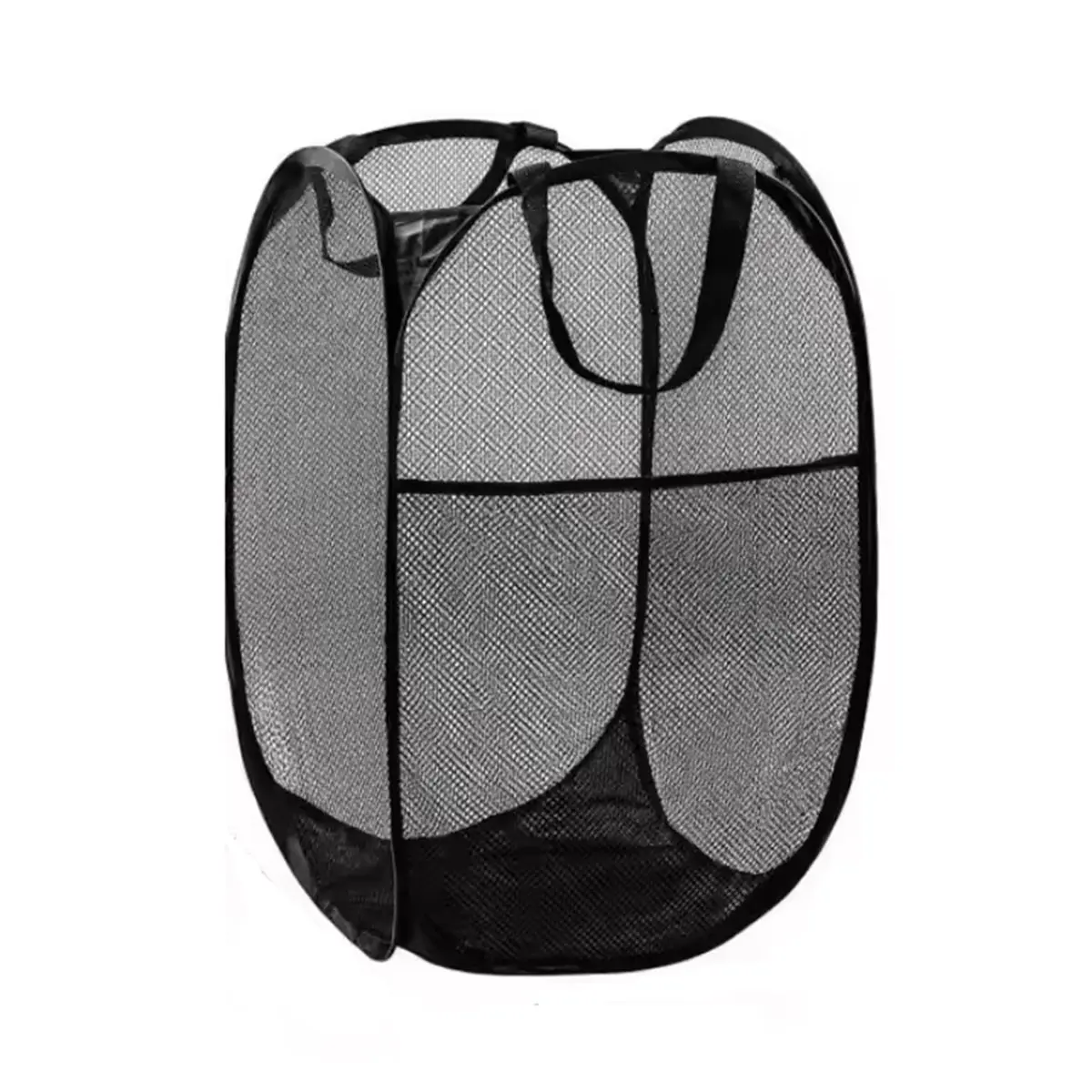 【STABLE QUALITY】Laundry Basket Foldable Storage Basket with Ventilated Skeleton for Dirty Clothes Easy to Carry and Organize Ver