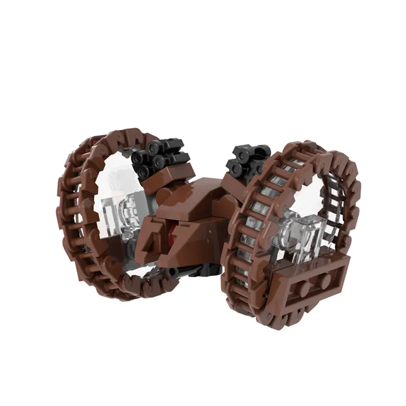 Popular Star Movie Model Moc Building Hailfire Droid Model Bricks Technology Armed Accessories Blocks Toy DIY Assembly Gifts