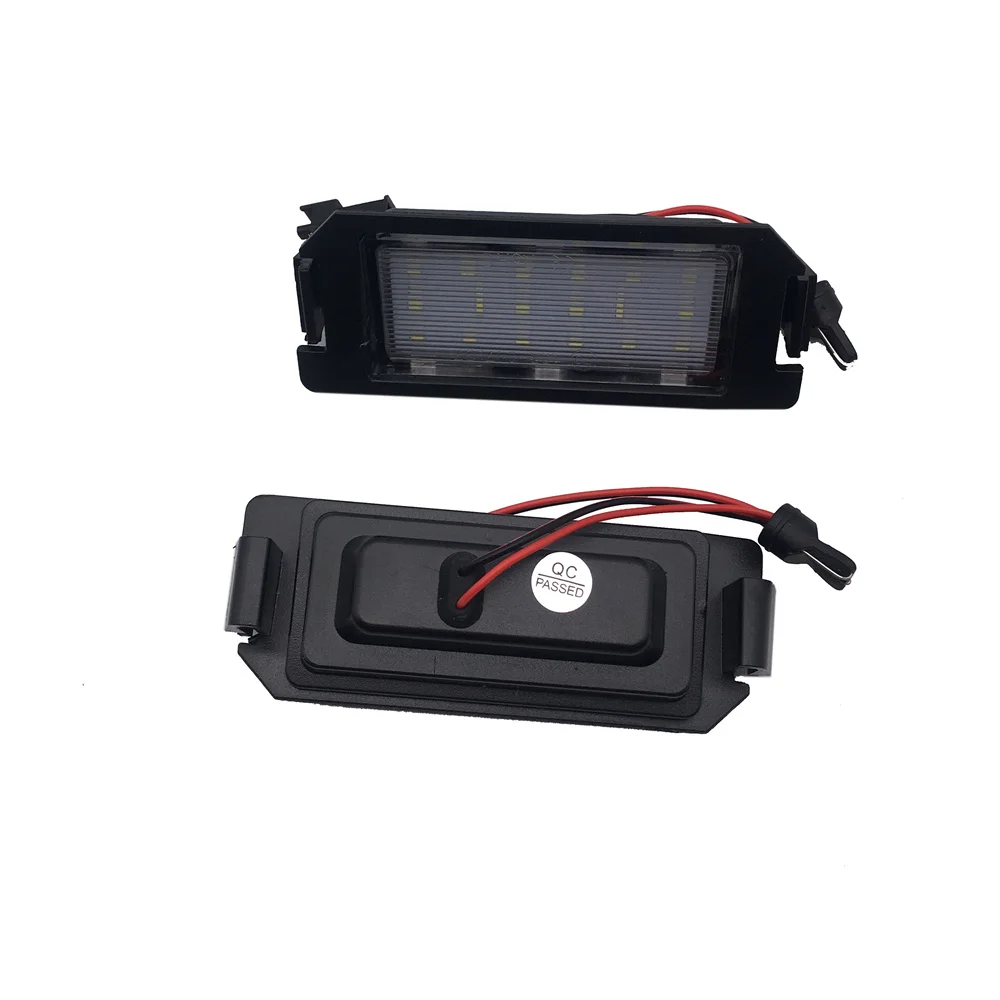 2PCS LED License plate light For Hyundai I10 I20 tiburon coupe Veloster FS XG30 Terracan HP Kia Rio Picanto TA Soul