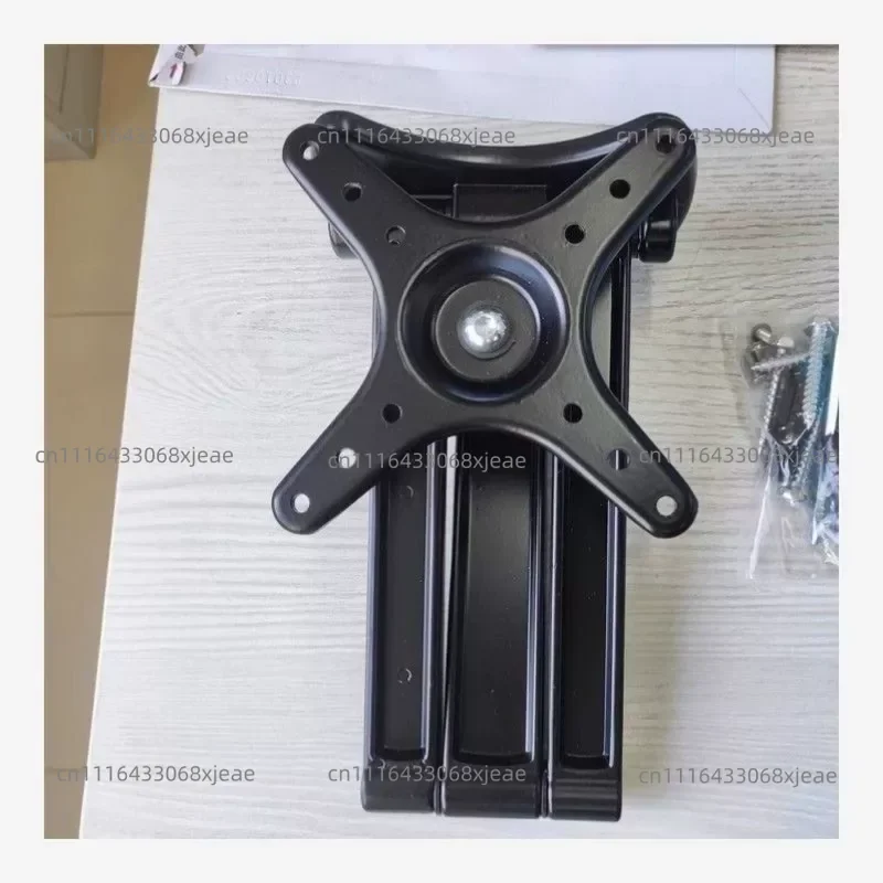 Aluminum Alloy Bracket Telescopic Rotating Wall Mounted Foldable Bedside Table With Small Coffee Table Storage Rack