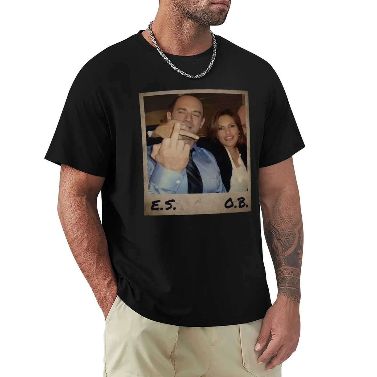 

Law and Order Benson and Stabler T-Shirt Work Outdoor Short Sleeve Tee