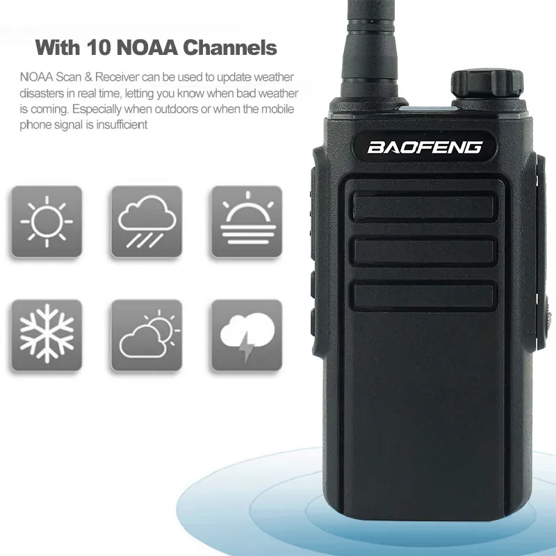 Baofeng MP31 Walkie Talkie Waterproof Long Range Two-way Radio Upgrade Of BF-888S UHF 400-470MHz 16CH VOX CTCSS/DCS Transceiver