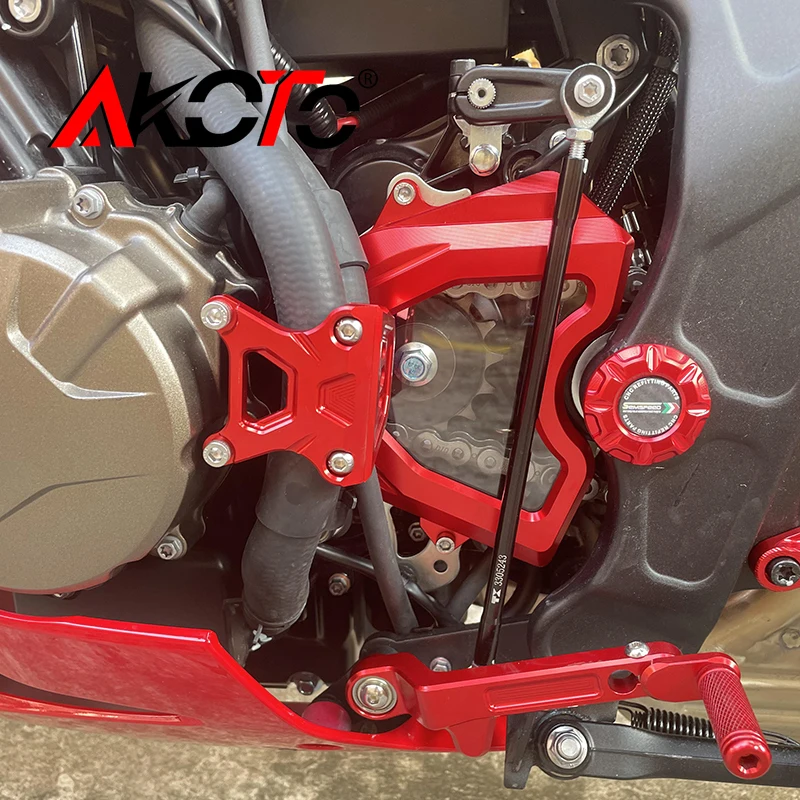 ホンダ CB CBR 650R 650F CBR650R CBR650F CB650R CB650F オートバイアクセサリーフロントスプロケットチェーンガードギア保護カバー