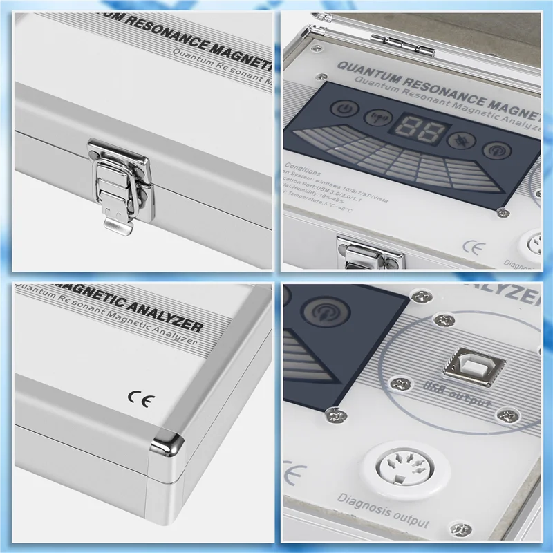 

Precisionn Quantum Resonance Magnetic Analyzer Quantum Body Analyzer Testing 5 Mini Models For Sub-Health Test