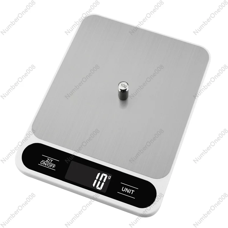 Household Electronic Scale 5kg Food Weighing Accurate Gram Scale, Portable Baking Small Electronic Scale 10kg