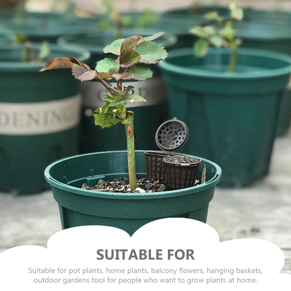 

20 Pcs Baskets Plant Container Bonsai Boxes Gardening Tools Granular Holder Aquarium Fish Tank Water Plants Soil