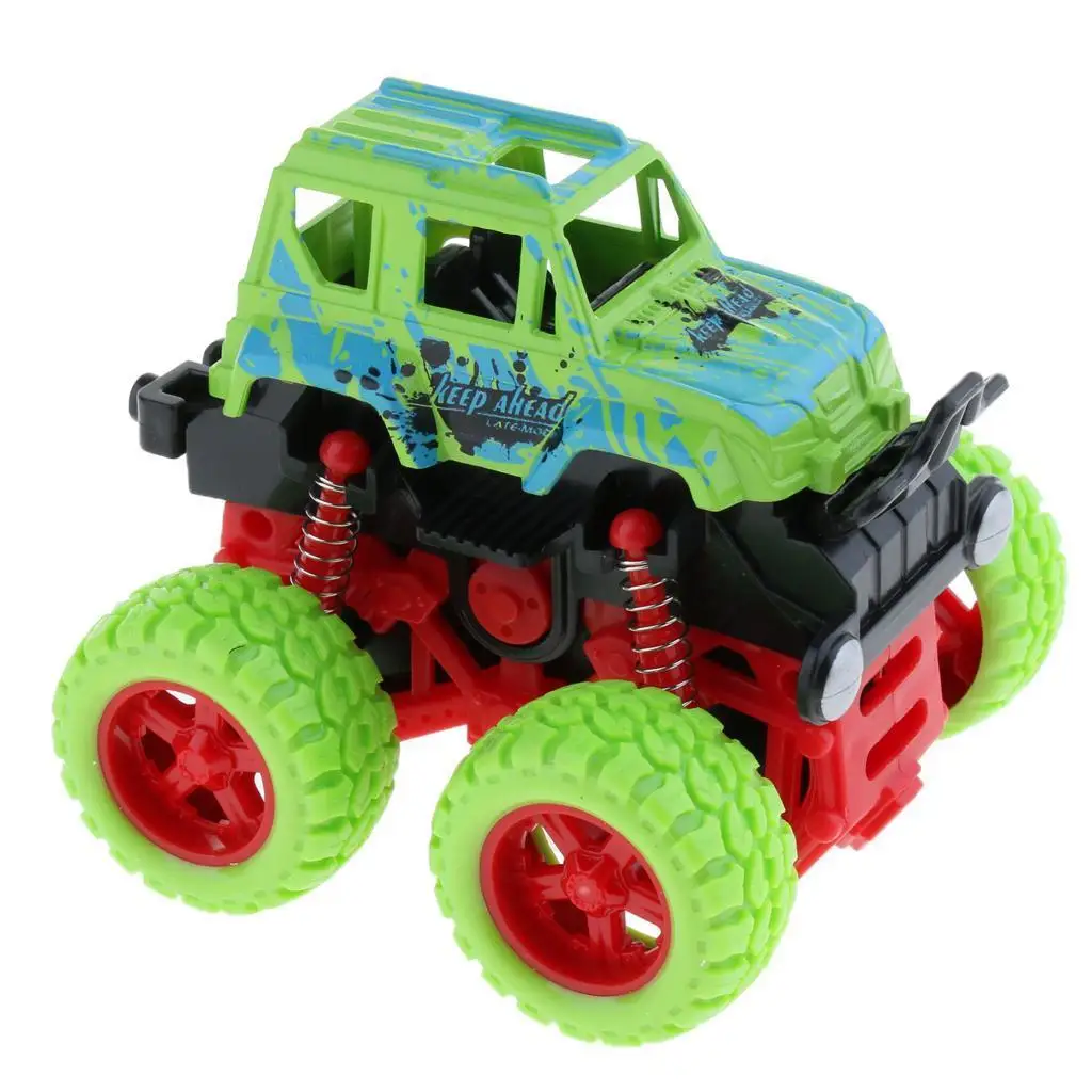 

Vehicle Toy Trucks Model Inertia Car with Large Tires for Kids Indoor Outdoor Playing Fun