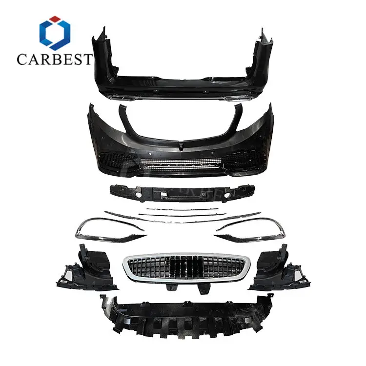 Car Bumper W447 Body Kit for V Class 2016-2020 Upgrade To W222 Maybach Type